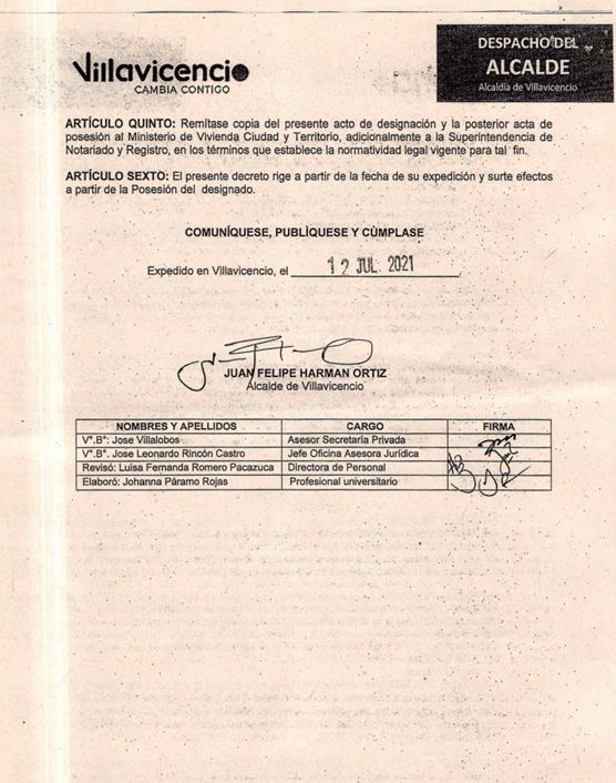 P4 DECRETO DE NOMBRAMIENTO